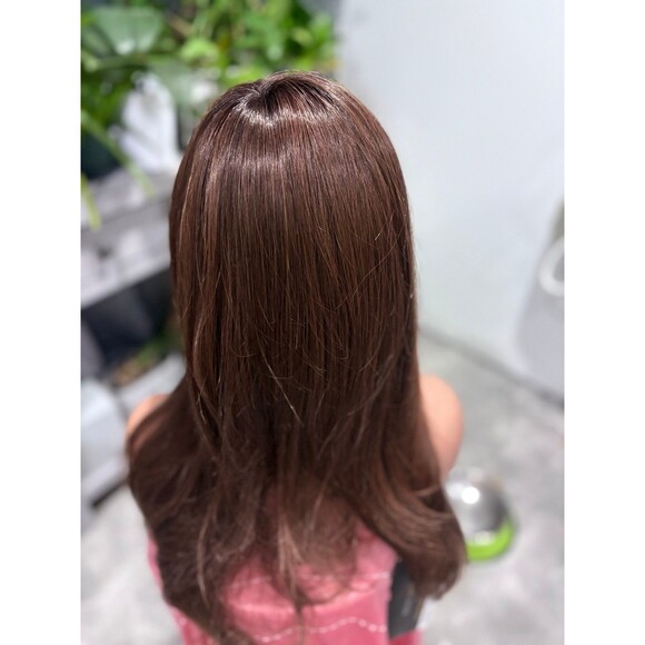 Belle tress “Katniss” Icon luxury synthetic wig color Soft Amber  brown New main image 6